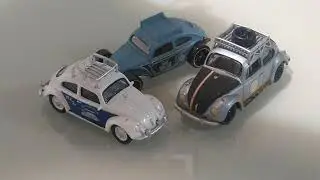 Greenlight Volkswagen Classic Beetle Garage - fusca