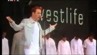 Westlife - If I let you go, Flying without wings (Party in the park 2000).wmv