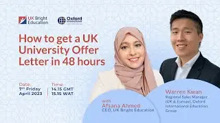 How to get a UK University Offer Letter in 48 Hours | Bachelors & Masters Admission in 2023|