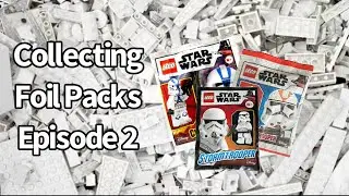 Collecting every LEGO Star Wars foil pack ever made! (Episode 2)