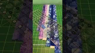 Part 1 of making a miniature lone star quilt. #sewknotfancy #traditionalquilter #quilt #sewing