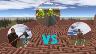 AD AN MECH VS SCP 096 SIREN HEAD IN GARRY S MOD