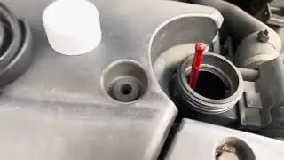 #cars BMW E53 X5 check Coolant warning ‼️ added new Coolant 