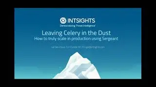 Gal Ben David: Leaving Celery in the Dust   How to truly scale in production