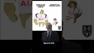 &laquo;шпоры&raquo; в ЛЧ🔥🔥🤣 #шпоры #тоттенхэм #thfc #ucl #coys #pl
