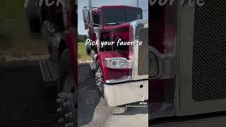 Pick a color, any color #largecar #acordtransportation #peterbilt #trucking #truckerlife