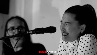 Consuelo Haldón en la Caracola Lebrijana