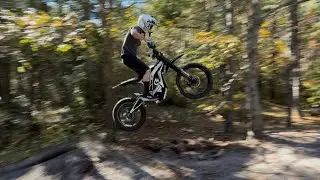2025 Surron Ultra Bee VS E Ride Pro 2.0 mod #NJtrails #EmotoNJ #Surron #Eridepro #RidingTrailsNJ