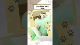 Summer Cooling Pet Bed Cushion
