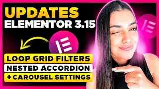 Elementor 3.15 UPDATES: Loop Grid Filters + Features in Accordion, Carousel, Loop Carousel