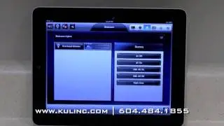 KRU TV Smart Home Automation  - Control4 iPad App