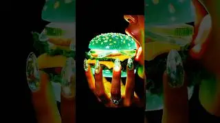 ASMR Burger Bite | Super Satisfying#asmreating #asmr #ai #shorts