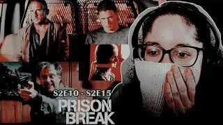 PRISON BREAK REACTION SEASON 2 EPISODES 10 - 15 | THEY ARE SO SCREWED!
