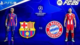 FC 26 - Barcelona Vs Bayern Munich - UEFA Champions League 25/26 FINAL - PS5&trade; Pro [4K60]