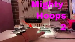 How to use Mighty Hoops on your PR1000E - how to trace your design!😀