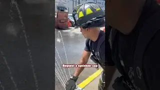 New York City is experiencing a heat wave 🥵☀️ The #FDNY wants to help you cool off &mdash; SAFELY.