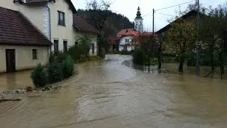 Poplave, november 2012 - Zg. Savinjska dolina