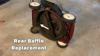Toro Recycler Lawn Mower Rear Baffle Replacement