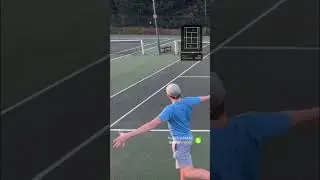 Monfils&rsquo; designed racket review linked above.  #tennis #tennislife #racketreview #monfils #forehand