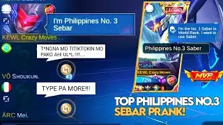 SEBAR PRANK!!! WHO'S SEBAR ???? LAUGH TRIP ( NAMURA PA NGA ) MLBB