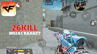 26KILL M82A1 BARRET BEST GUN SNIPER ON CROSSFIRE: LEGENDS (SEA) | OFFICIAL 