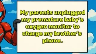 FULL STORY- ‪My parents unplugged my premature baby's oxygen monitor to charge my brother's phone.‬