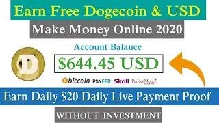 Unlimited free doge coin earn 100%  2020 HD