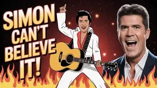 5. Simon Jumps Out of His Seat After Filipino Boy&rsquo;s Elvis Performance!