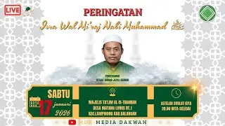 PERINGATAN ISRA WAL MI'RAJ NABI MUHAMMAD ﷺ
