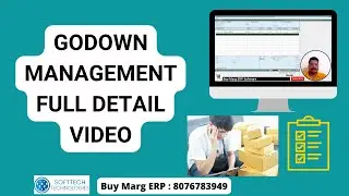 Complete Godown Management in Marg ERP Software | Billwise, Itemwise, Stock Transfer etc in Hindi