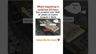 Two arrested over theft of jewels at Louvre museum in Paris #damienjalet #support #subscribe