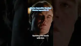 Its Mission Impossible Monday and it&rsquo;s time for #️⃣3️⃣ #mi3 #tomcruise #philipseymourhoffman