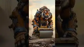 tiger ai fusion video generator #foryou #viralvideo #trendingshorts #ai #anime #messi