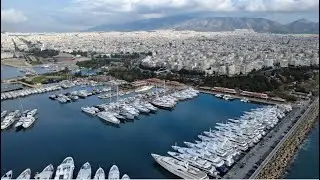 Palaio Faliro by drone dji mini 4k