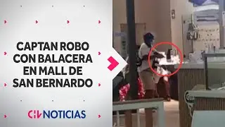 REVELAN VIDEO de robo con balacera al interior del Mall Plaza Sur en San Bernardo - CHV Noticias