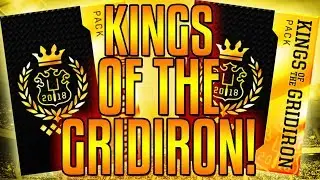 THE MOST INSANE PACKS EVER!-KINGS OF THE GRIDIRON!-Madden Mobile 18