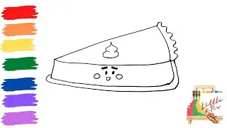 How to Draw a Slice of Pie | Drawing Tutorial