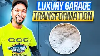 Luxury Garage Makeover | Shoreline Flake Polyurea + Polyaspartic Floor System (Full Broadcast)