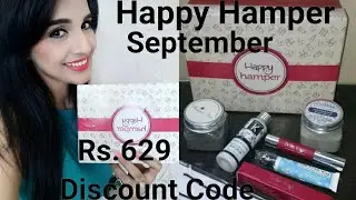 Happy Hamper September | 10% Discount Code | Unboxing & Review |