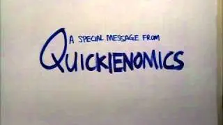 A Special Message from Quickienomics