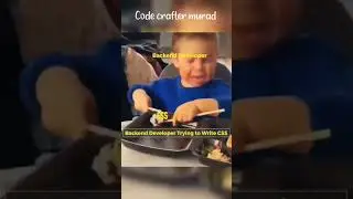 Backend developper trying to write css code. 