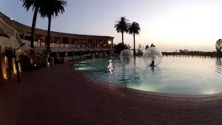 Water Sphere Performer American Acrobats