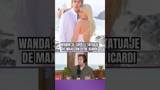 MAXI EXPUSO EL TATUAJE DE WANDA