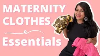 Pregnancy wardrobe essentials | Must have maternity clothes | Minimalist wardrobe | LifewithShachi
