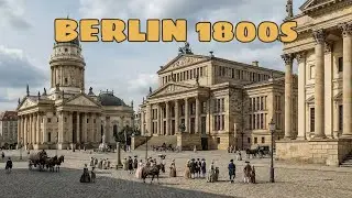 BERLIN in the 1800s Recreated using AI