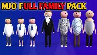 MJO Full Family | MJO KE CARTOON