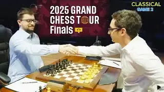 MVL vs. Fabiano Caruana | 2025 GRAND CHESS TOUR CLASSICAL | Game 2