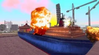 ЧТО ЕСЛИ ОСТАТЬСЯ НА КОРАБЛЕ ВО ВРЕМЯ ВЗРЫВА? - GTA 3