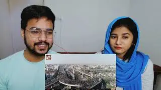 Indian Reaction to Namaz E Janaza Drone View Of Allama Khadim Hussain Rizvi | Khadim Hussain Janaza