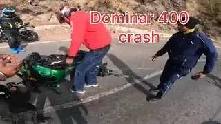 🚨 DOMINAR 400 CRASH 😱 | क्या हुआ? | हादसे की कहानी 🚨
